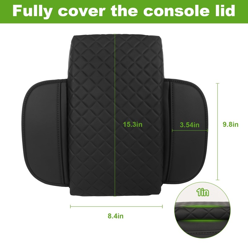 SDPVorn Center Console Cover for Nissan Pathfinder Armrest Cover Console