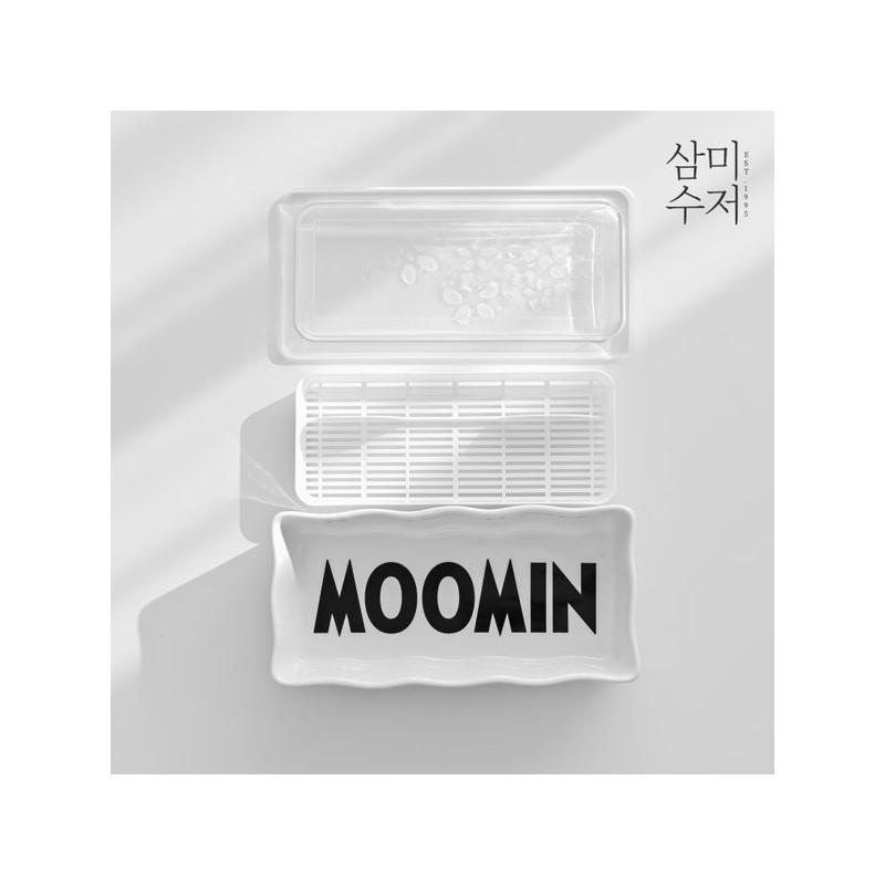 Moomin Friends Rectangular Cutlery Holder / 무민 프렌즈 직사각수저통