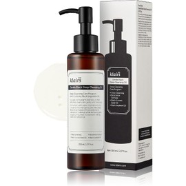 DearKlairs KLAIRS Gentle Black Deep Cleansing Oil, Korean Cosmetics, Korean Beauty, Kpop Beauty, Kstyle
