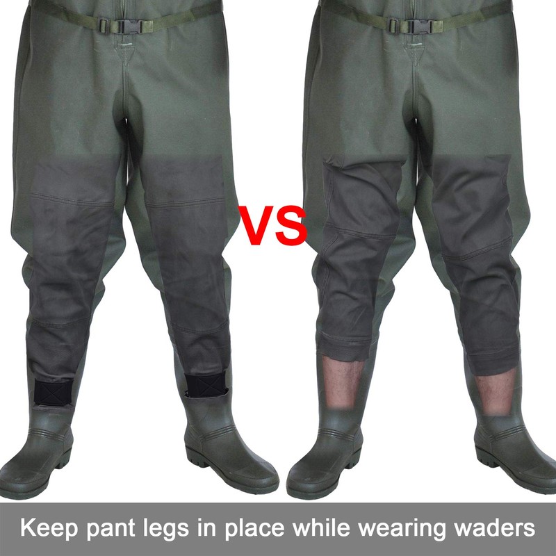 Wisdompro Trouser Hem Stop Bands, Bicycle Bike Ankle Bands, Trouser