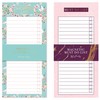 2 Pack Magnetic Shopping List Pad for Fridge, 160 Tear