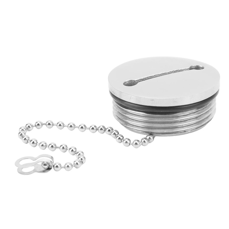 Marine Gas Cap, Resistant Polished Boat Fuel Cap Beautiful Stainless