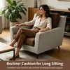 Recliner Cushion for Long Sitting, High Density Seat with Egg