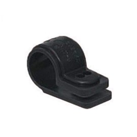 Mirai Industry KT-5 SV Single Saddle, Compatible Diameter: 0.5 - 0.6 inches (13 - 15 mm), Black, 50 Pieces
