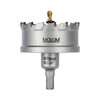 Mollom (2-3/4''|70mm) Heavy Duty Carbide Hole Saw with 2 Pilot