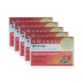 Reidel Reydel Policosanol 5 200mg x 30 tablets x 5 boxes / 레이델 폴리코사놀5 200mg x 30정 x 5박스