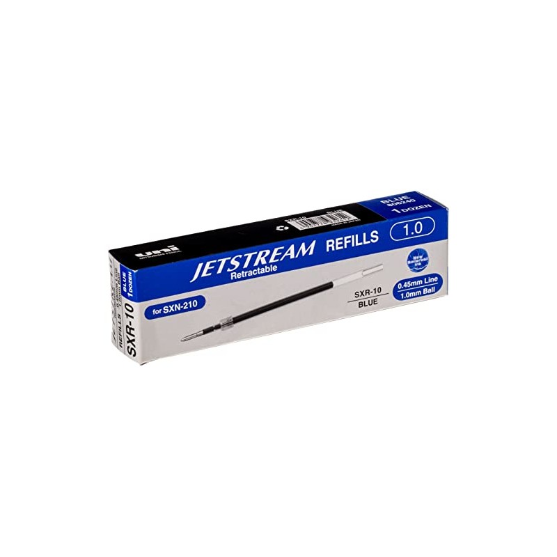 uni-ball Gel Pen Refill for Uni-Ball Jetstream SXN-210 Blue Pack