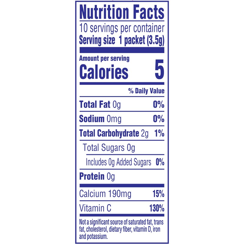 Crystal Light On The Go Sunrise Classic Orange Drink Mix,