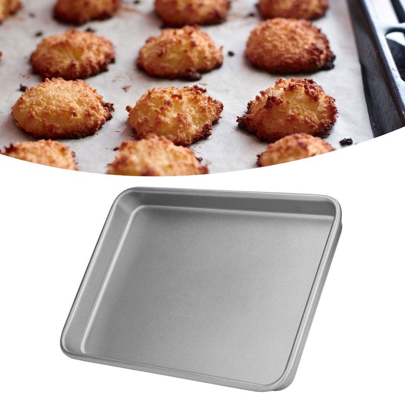 Baking Tray Rectangular Durable Strong High Temperature Resistance 3 Sizes
