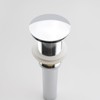 Pop Up Sink Drain without Overflow, Bathroom Faucet Vessel Vanity