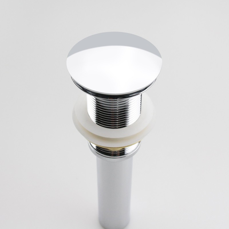 Pop Up Sink Drain without Overflow, Bathroom Faucet Vessel Vanity