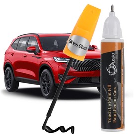Aussio (Gloss Black, 2 in 1 Car Rim Touch Up Paint for Cars Universal Color Rim Scratch Repair Pen Car Paint Scratch Repair Car Touch Up Paint Pen Wheel Rim Curb Rash Repair Kit Car Scratch Remover