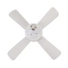 LED Ceiling Fan Light Dimmable 1000LM Screw In Ceiling Fans