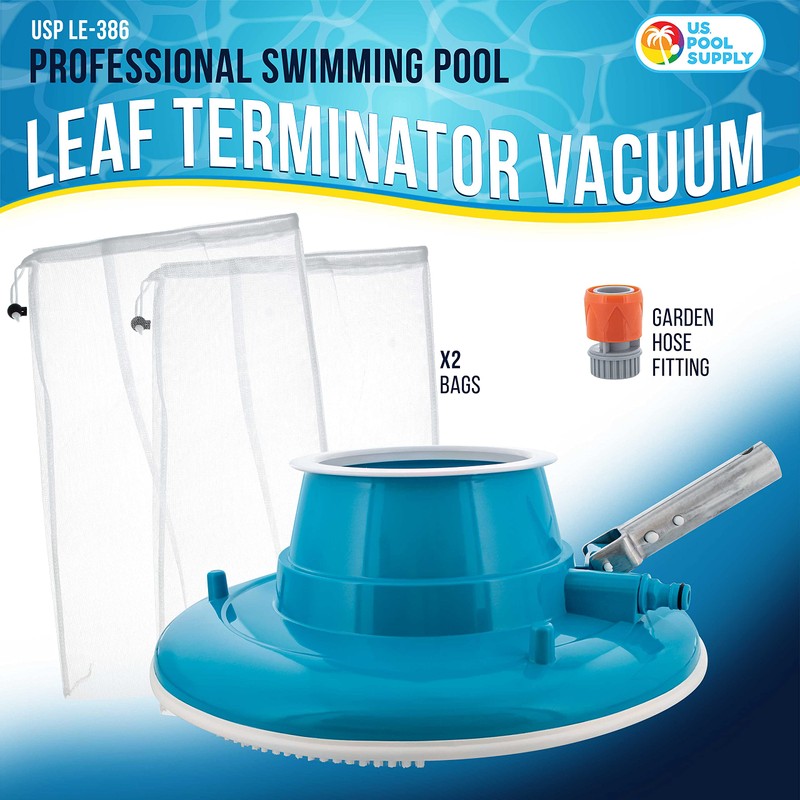 U.S. Pool Supply Professional Swimming Pool Leaf Terminator Vacuum -