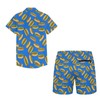 Juload Hot Dog Boys Hawaiian Outfit Kids 2 Pieces Button