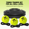 LOYPEXE Tennis Practice Rebounder Tennis Trainer Set Solo Tennis Trainer