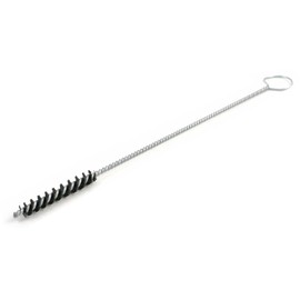 Brush Research Spiral Twist Brush, Nylon, Single Stem, 1/4" Diameter, 0.017" Wire Diameter, 8" Shank Length, 10" Length, Hand Brush (Pack of 12)