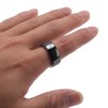 Smart Ring Sleep Fitness Tracker IP68 Waterproof Ceramic NFC Ring