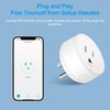 WiFi Smart Outlet Plug with Remote 2Sets,GreenCycle 1PK Portable Remote