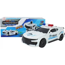 J.H. Company Patrulla Robot Transformacion Luz Sonido Movimiento 5090