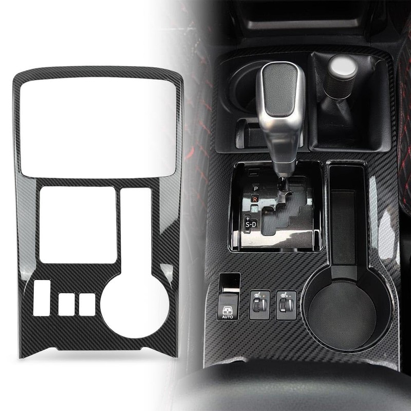 DOTCOM Center Console Gear Shift Panel Decor Cover Trim Compatible