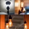6pcs Light Socket Shade Rings, 1-3/8 Inches Thread Diameter Lamp