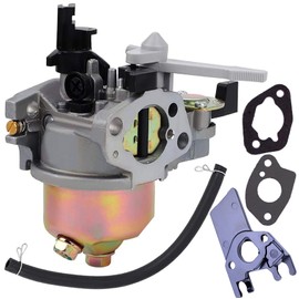 GLENPARTS Carburetor Replacement for Honda HRA216 HRA214 HRM21 HES21 5.5hp 4 Cycle Small Engine Lawn Mower, Generator, Water Pumps 16211-ZE1-000 HRA 214 216 HRM 21 HES 21