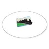CafePress Pittsburgh Sticker Sticker (Oval 50 pk)