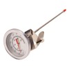 ABOOFAN 1pc Stainless Steel Barbecue Thermometer Long Dial Food Thermometer