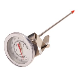 ABOOFAN 1pc Stainless Steel Barbecue Thermometer Long Dial Food Thermometer for Baking and Cooking Probe for Restaurant and Home Use