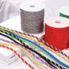 Mardatt 1Pcs 5mm x 18m 3-Ply Twisted Cord, Twisted Silk