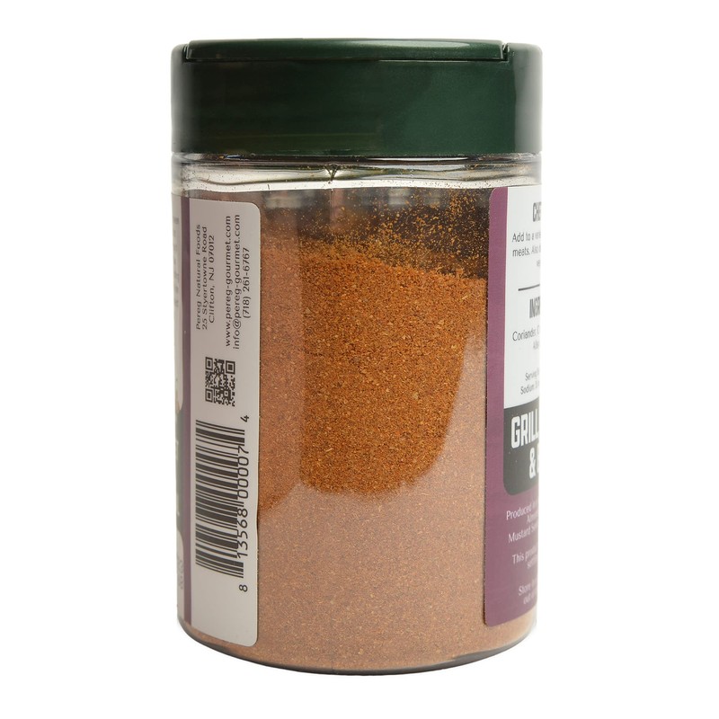 Pereg BBQ Seasoning (4.25 Oz x 6 Pack) with Cumin,