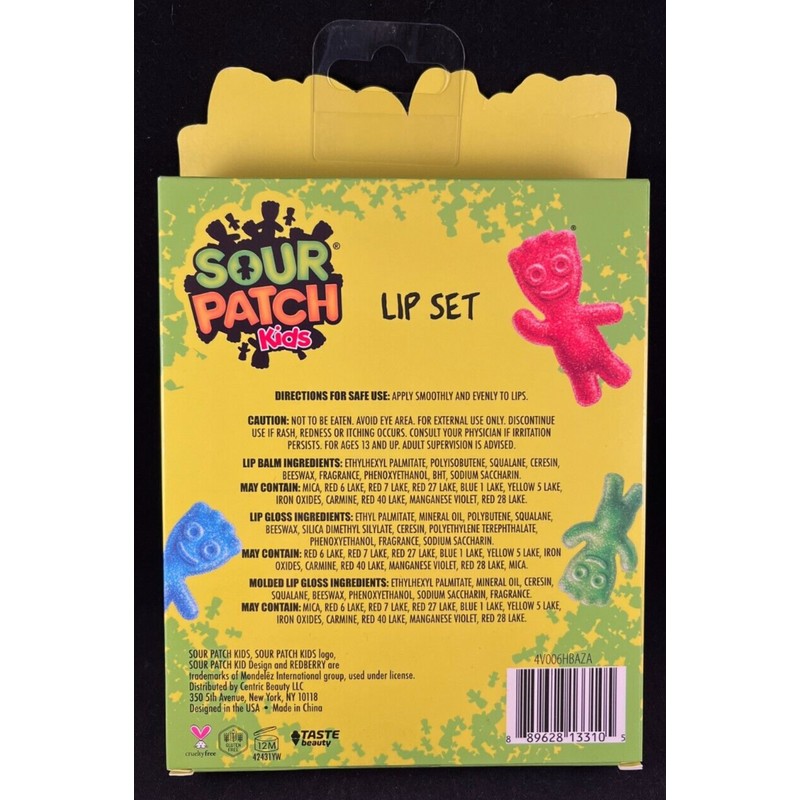 Taste Beauty Sour Patch Kids - Flavor Lip Set -