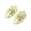 2x Drawbolt Closure Latch for Guitar Case/Musical Cases,6416 Gold Plated