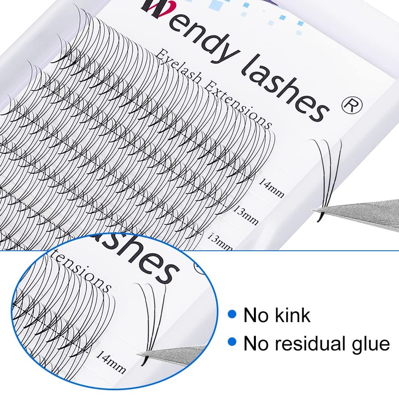 Volume Eyelash Extensions, 3D Eyelash Extension, Eyelash Fans, Pre-Fanned Eyelashes,