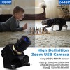 SVPRO Zoom Webcam for Laptop,8MP USB Camera for PC 2.8-12mm
