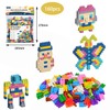 Cawtiuly Kids 160pcs Building Blocks Set Educational STEM Building Toy,