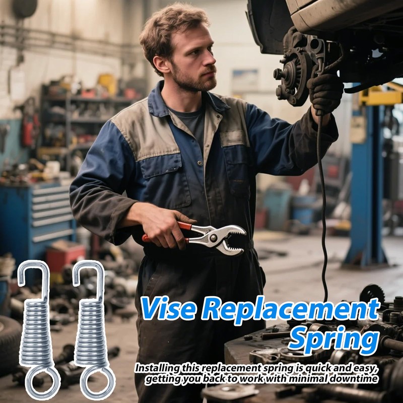 12pcs Vise Grip Spring Clamp, Carbon Steel Replacement Springs Parts