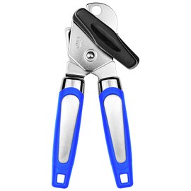 Wellehomi Can Opener 3-in-1 Stainless Steel Manual Tin Openers with Non-Slip Handle Can Openers Perfect Kitchen Tool