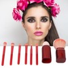 8 in 1 Makeup Brushes Set Telescopic Mini Portable Cosmetic