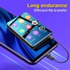 Aswalling Music Player Mini MP3 Player 2.4 Inch Full Screen