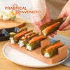 Joochi Wooden Sushi Maker Holder Temaki Sushi Taco Display Stand