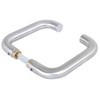 bima 834052 Door Handle Pair | Straight U Shape |