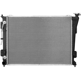 OCPTY 13190 Engine Coolant Radiator Compatible with 2012-2017 for Hyundai for Azera 3.3L 2011-2014 for Hyundai for Sonata 2.4L 2014-2016 for Kia for Cadenza 3.3L 2011-2015 for Kia for Optima 2.4L