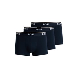 BOSS Men's Trunks, Pack of 3, Power, Open Blue 480