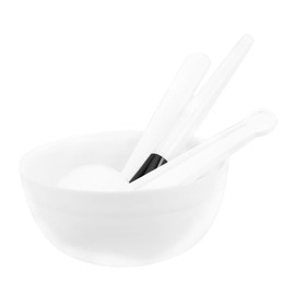 VICASKY Pp White Facial Mask Bowl Stick Set 4 Pack Diy Beauty Kit for Estheticians Home Use