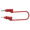 72-13948 Test Lead, 4 mm Plug, Retractable, Red, 1 m