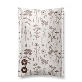 Bubble Mailers 6x9-25 Pack Biodegradable Shipping Bags for Stationery and Small Accessories - Impack Self-Seal Protective Thick Mailing Envelope for Small Items - Wildflower