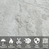 AULIGET 20-Piece Light Slate Peel and Stick Backsplash Wall Tiles,