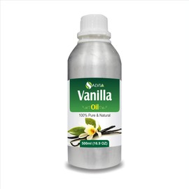 Vanilla (Vanilla Planifolia) Essential Oil 100% Pure & Natural Undiluted Oil | Best for Aromatherapy | Therapeutic Grade - 500 ML